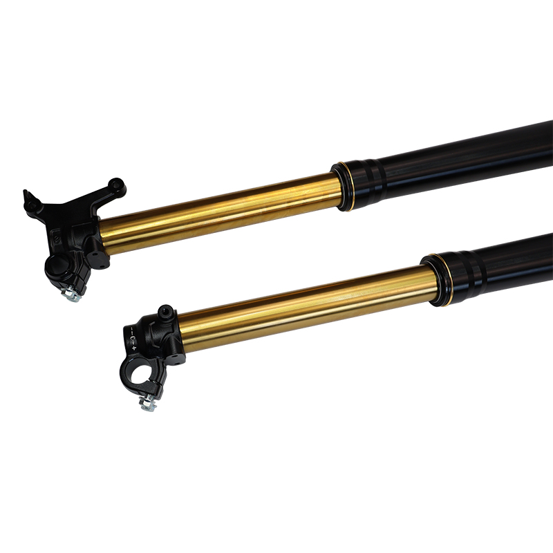 What is the main function of a motorcycle shock absorber