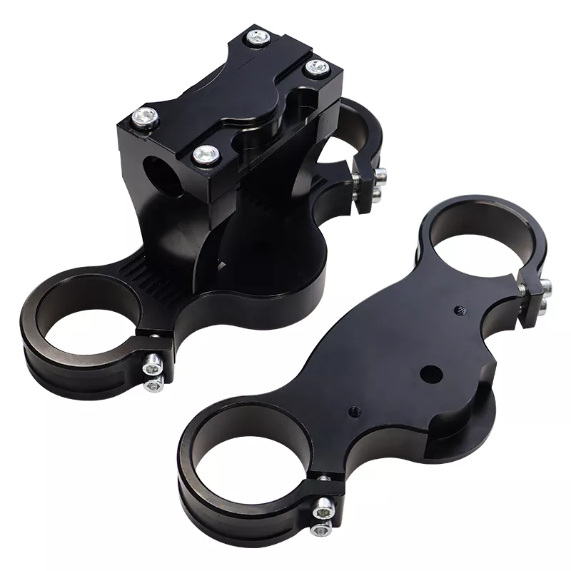 45 48mm Aluminum CNC Triple Clamp