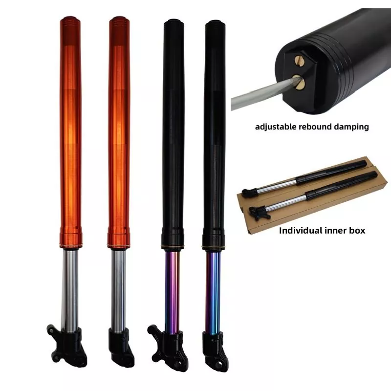 Custom Oil Slick Adjust Rebound Motorcycle Front Shock Absorber